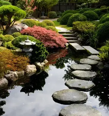 paysagiste jardin japonais Fontenay-le-Comte-1